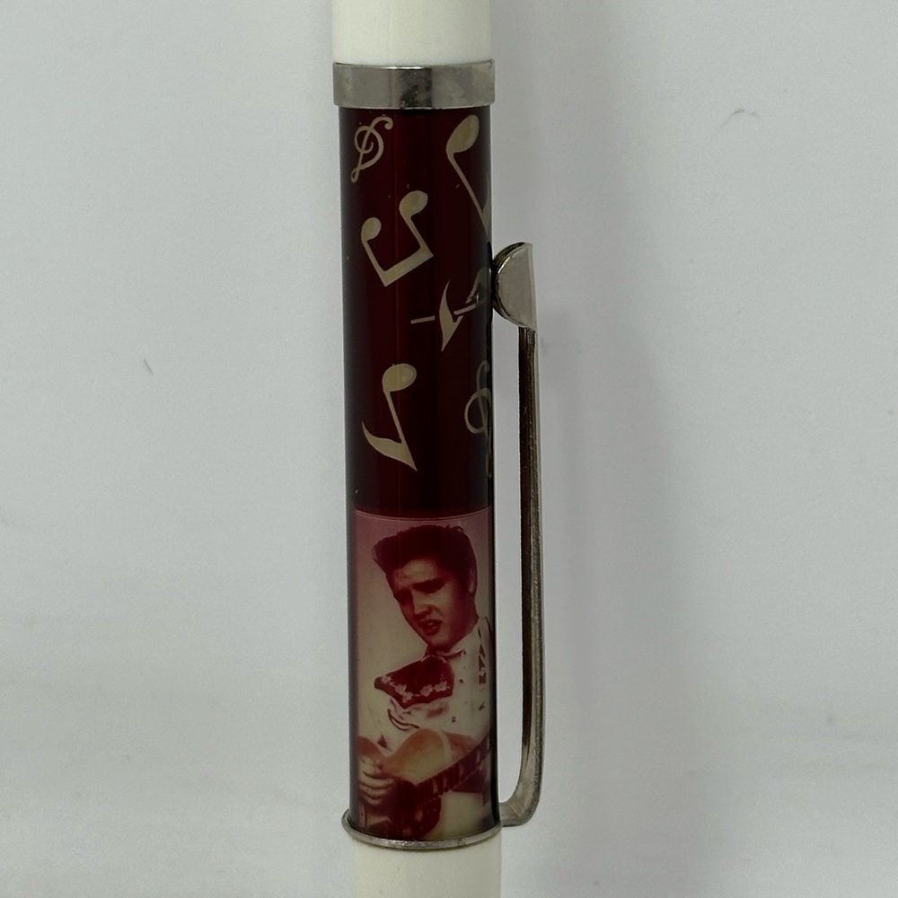Vintage Elvis Presley Click Ballpoint Pen Rare! N1 - Picture 2 of 4